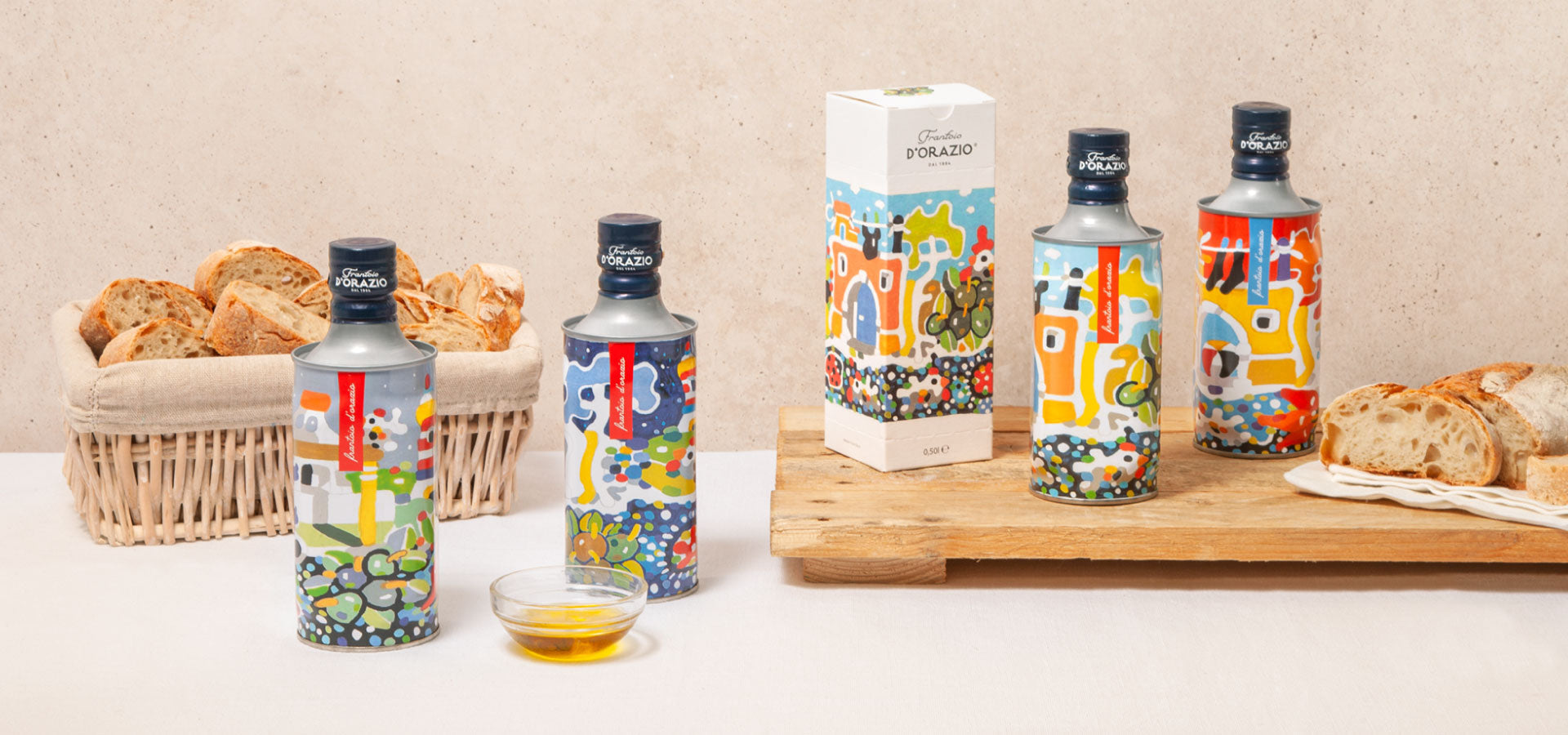 Collezione 4 stagioni: bottiglie di design per l’olio evo al profumo di Puglia