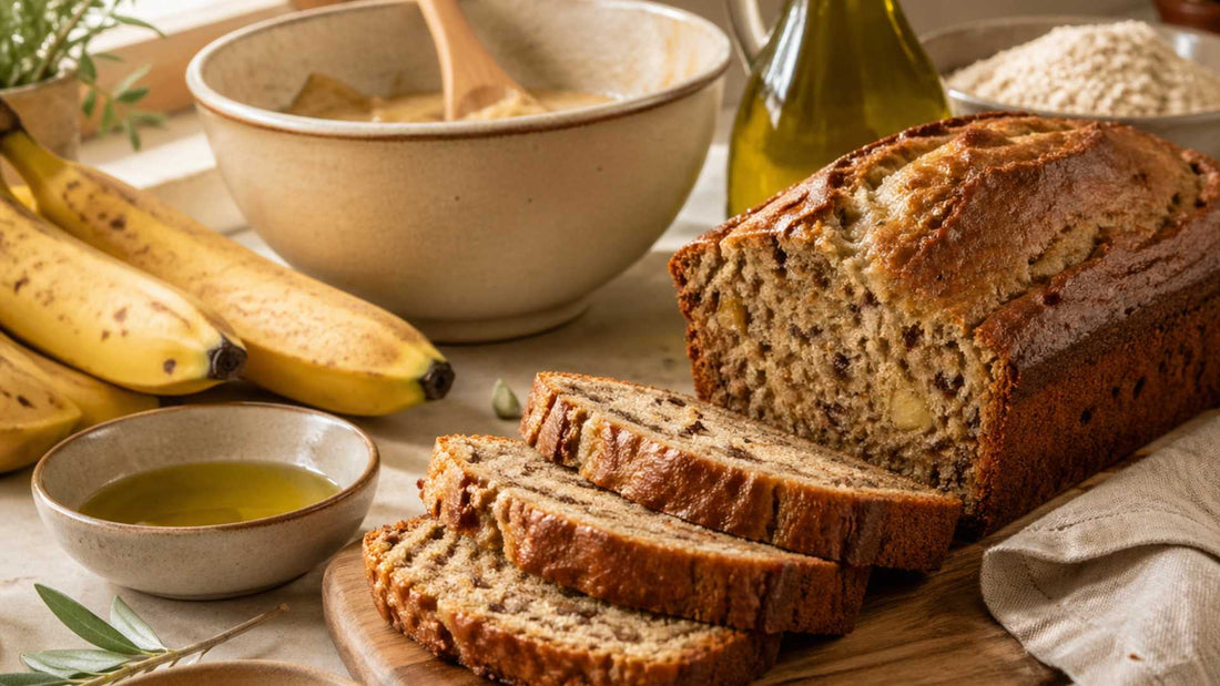 Come preparare il banana bread con l’olio evo