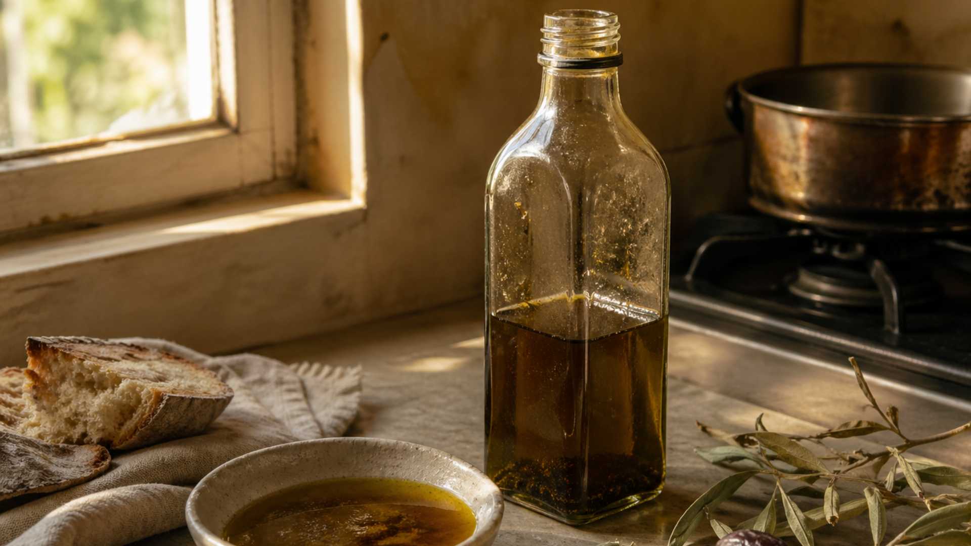 Cosa fare se l'olio extravergine è scaduto o andato a male