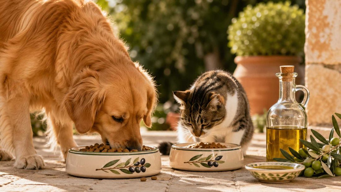 Olio extravergine nel pet food: benefici, limiti e mercato
