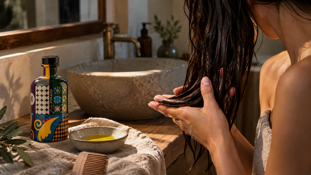 L'olio extravergine d'oliva e la cura dei capelli