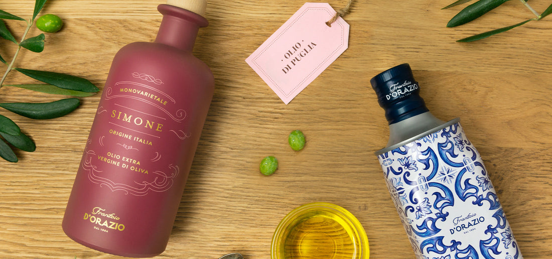 Olio di oliva Simone, caratteristiche dell’olio e packaging