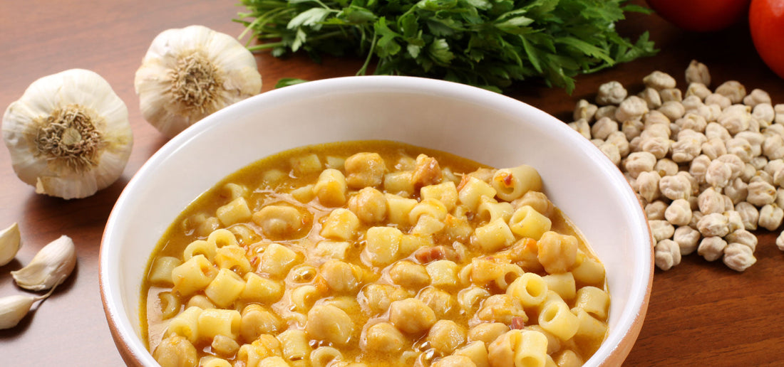 Ricetta della pasta e ceci pugliese