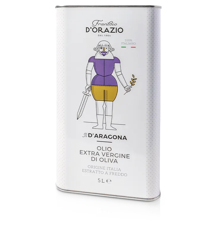 Il D'aragona - Bottiglia in Latta