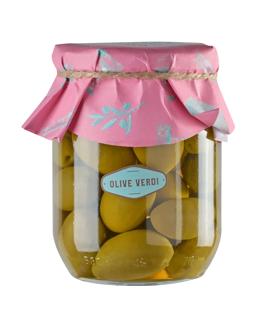 Olive verdi in salamoia