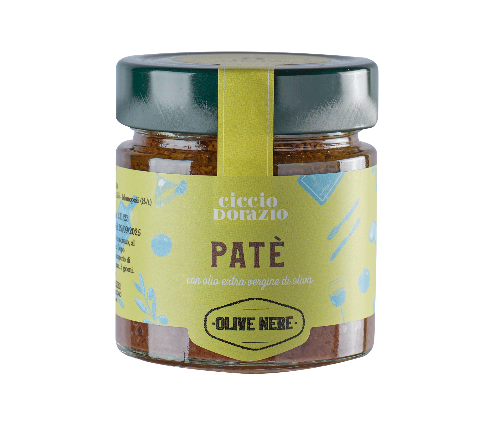 Crema spalmabile di olive nere