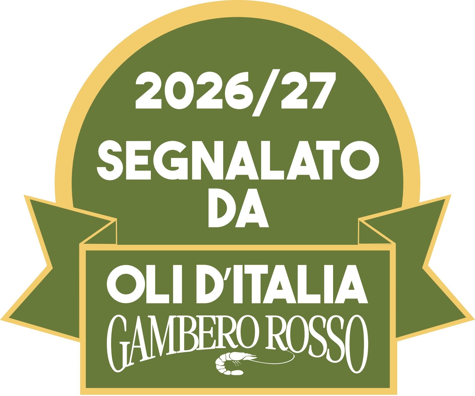 Attestato: Gambero Rosso – Oli d'Italia